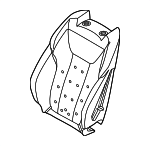 52107496858 - Body: Seat Back Pad for BMW Image