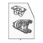 68403978AA - Universals &amp; Rear Axle: Mount for Jeep: Grand Wagoneer, Grand Wagoneer L, Wagoneer, Wagoneer L Image