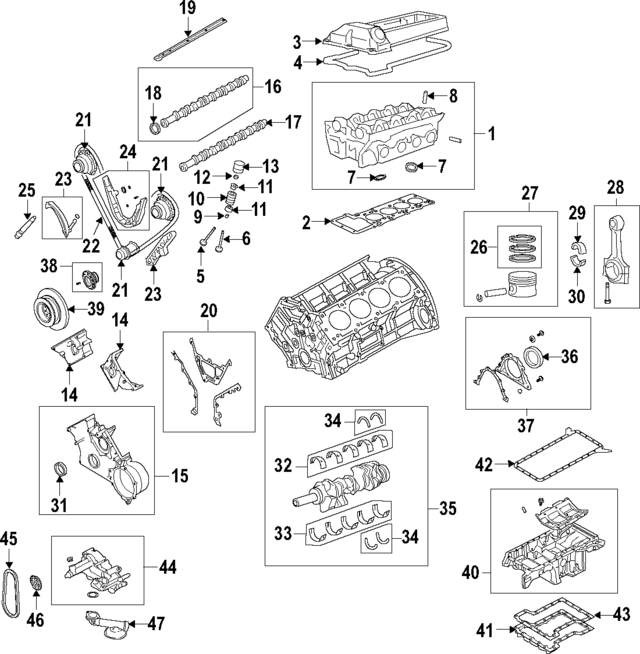 LR006800 - : Engine Timing Chain for Land-Rover Image