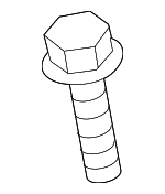 281712H000 - Engine: Air Cleaner Assembly Bolt for Kia Image