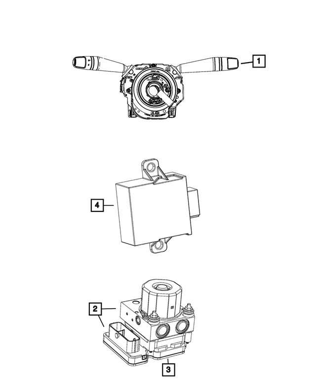 « 7SG56JXWAA – Electrical : Commande De Direction Module pour Mopar Image »