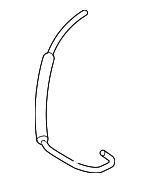 25450C2000 - Cooling System: Reservoir Hose for Hyundai Image