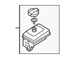 25430C1100 - Cooling System: Reservoir Assembly for Hyundai Image