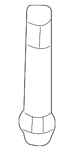 72137SDAA00ZA - Body: Lock Knob for Acura Image