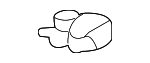 72134S2X003 - Body: Handle, Inside Snap for Acura Image