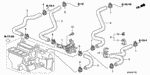 79710SDAA01 - Electrical/Exhaust/Heater/Fuel: VALVE ASSY., WATER for Honda Image