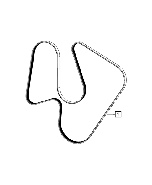 Drive Belts for 2020 Jeep Renegade #0