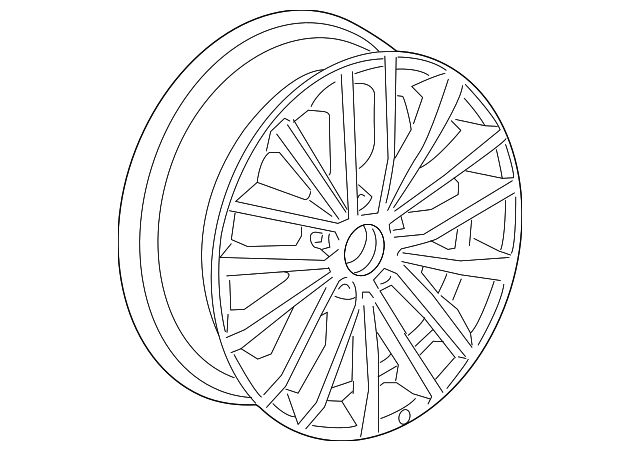 2011-2016 Volkswagen Jetta Wheel, Alloy 5C0-601-025-AH-8Z8 | VW Direct ...