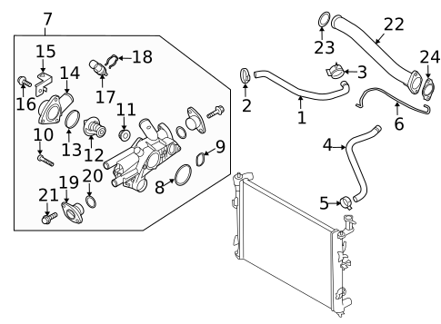 Powertrain Control for 2013 Kia Forte #2