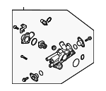 256302G000 - Cooling System: Water Inlet for Kia: Forte, Forte Koup, Optima, Rondo Image