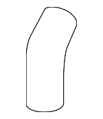 3C0201336 - : Breather Tube for Volkswagen: CC, Passat, Tiguan, Tiguan Limited Image