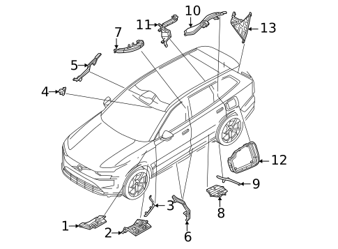 Body Side Panel for 2025 Volvo EX90 #0