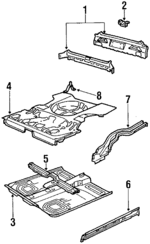 90244868 - Body: Rear Panel for GM Image