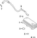 LR158319 - : 2022-2024 Land Rover - Oil Cooler O-Ring for Land Rover: Range Rover, Range Rover Sport Image