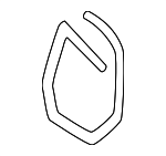 64225A7CB28 - Body: Rubber Strip for BMW: 530i, 530i xDrive, 540i xDrive, 550e xDrive, M5 Image