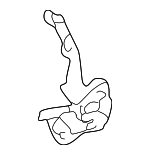 53420AA030 - Body: Hinge for Toyota: Camry Image