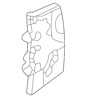 4K0810619 - Body: Sound Absorber for Audi Image