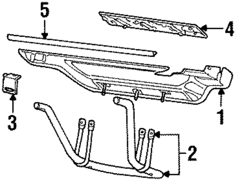 Running Board for 1996 Ford Bronco #0