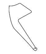 960375SK0A - : Side Spoiler for Nissan: LEAF Image