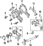 8970754671 - : Water Outlet for Acura Image