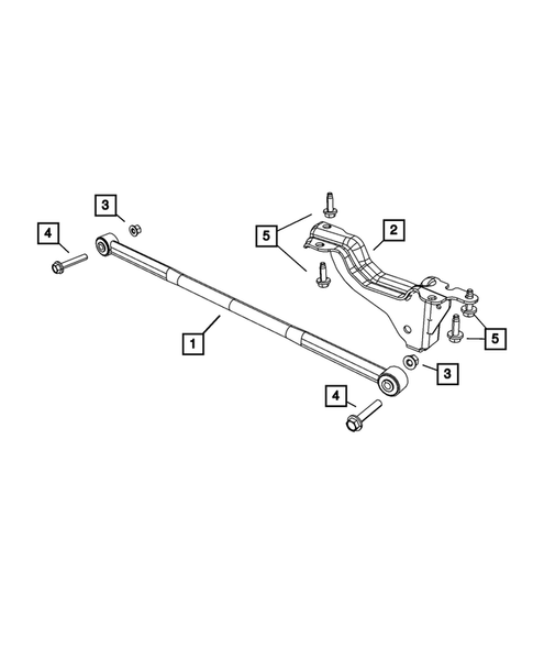 Rear Stabilizer Bar for 2011 Dodge Grand Caravan #0