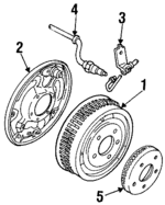FOVY2212A - : Backing Plate for Ford Image