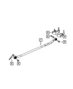 52021423AC - Front Suspension: Track Bar Bracket, Mounting for Mopar Image
