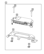 4672644AJ - Electrical: Camera Processor Module for Mopar Image