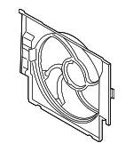 17427640650 - Cooling System: Fan Shroud for BMW: 328d, 328d xDrive, 328i GT xDrive, 335i GT xDrive Image