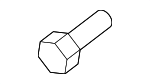11609465 - Body: Pull Handle Bolt for GM Image