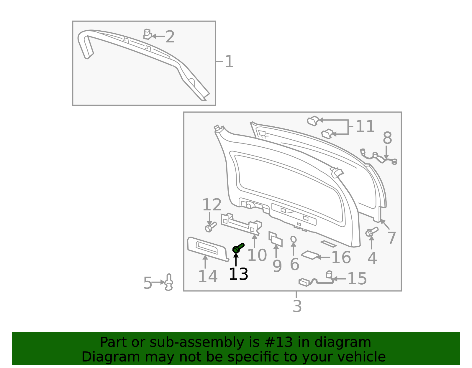 2000-2024 GM M4.2x1.41x30 Multi-Purpose Bolt 11610068 | OEM Parts Online
