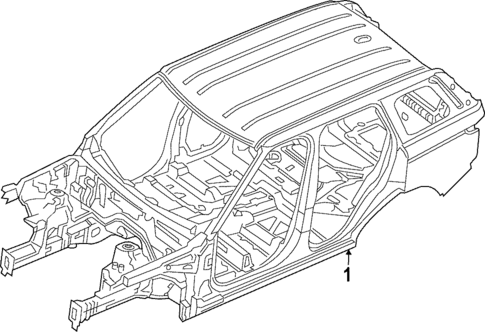 Body Shell for 2023 Land Rover Range Rover #0