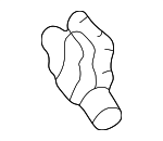 80534S84A41 - HVAC: Breather for Honda: Accord, Accord Crosstour, CR-V, Crosstour, Odyssey, Pilot Image