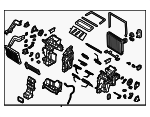 97205A8030 - HVAC: AC &amp; Heater Assembly for Kia: Optima Image