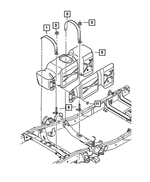 55398518AB - Fuel: Fuel Tank Heat Shield for Mopar Image