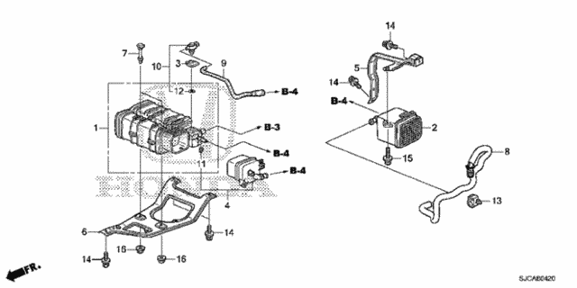 Canister (KA/KC) for 2014 Honda Ridgeline #0