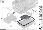 24007855289 - Automatic Transmission: Repair Kit Selector Rod for BMW Image
