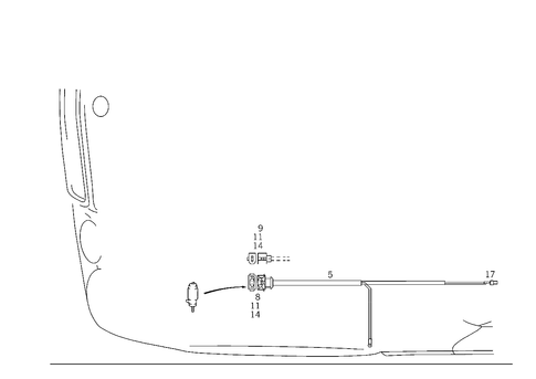 Headlamp Wiper/Washer for 1999 Mercedes-Benz CLK430 #0