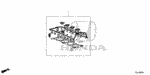 61105A0A00 - Engine: GASKET KIT, CYLINDER HEAD for Honda Image
