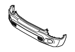 6AE86LXHAA - Body: Bumper Cover for Mopar Image