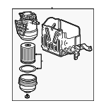 TP2020 - Fuel System: ACDelcoâ„¢ Filter Assembly for Chevrolet: Equinox, Express 2500, Express 3500 | GMC: Savana 2500, Savana 3500, Terrain Image