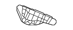 52535F6010 - Body: Side Retainer for Lexus Image