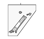 6221150131C1 - : Windshield Pillar Trim for Lexus: LS460, LS600h Image