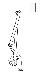 732200E130C5 - : Lap &amp; Shoulder Belt for Lexus: RX350, RX450h Image