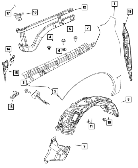 Fenders for 2019 Ram 1500 Classic #0
