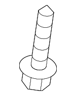 9008015077 - Body: Bumper Cover Screw for Scion: iM, tC, xA, xB | Toyota: 4Runner, Avalon, bZ4X, C-HR, Camry, Celica, Corolla, Corolla iM, Crown, Crown Signia, Echo, FJ Cruiser, Highlander, Land Cruiser, Matrix, Mirai, MR2 Spyder, Prius, Prius AWD-e, Prius Plug-In, Prius Prime, Prius V, RAV4, Sequoia, Sienna, Solara, Tacoma, Venza, Yaris Image