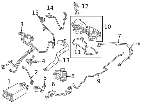 Brackets, Flanges & Hangers for 2025 Lincoln Nautilus #0