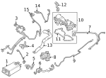 PZ1Z9D289D - Emission System: Evaporative Emissions System Lines for Ford Image