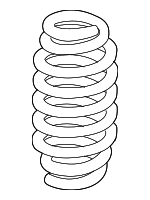 33532283566 - Suspension: Spring for BMW Image
