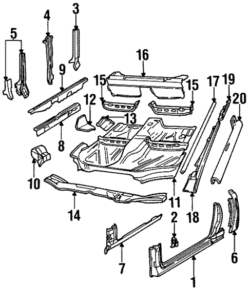 Uniside for 1996 Saab 900 #1